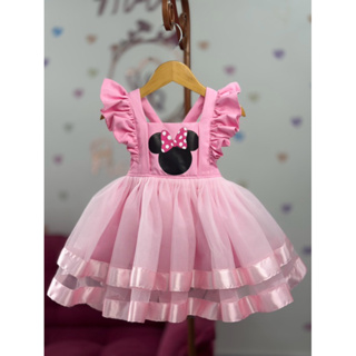 Vestido fantasia Minnie Rosa em Oferta na Shopee