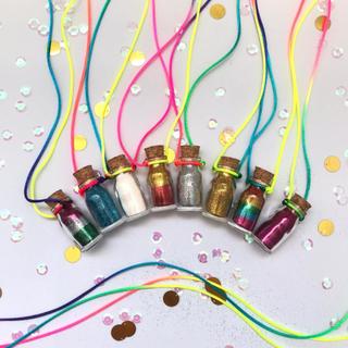 Colar de Glitter cores sortidas Carnaval 2025 Adereço de carnaval