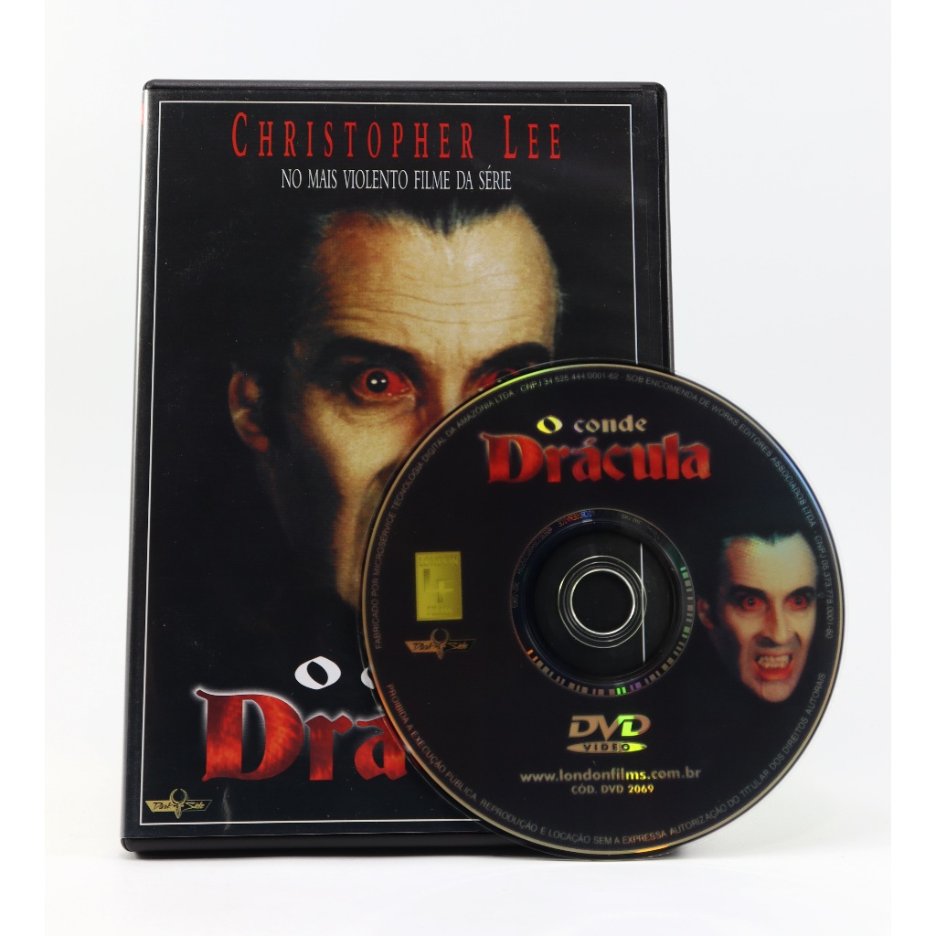 DVD O Conde Drácula Filme De Vampiro
