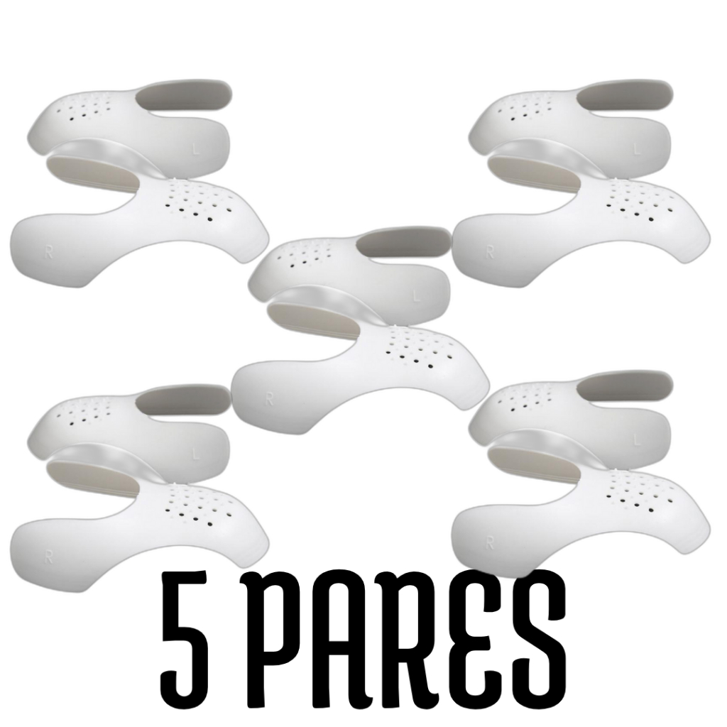 5 Pares Anti Crease Para Tênis | Evite Vincos e Mantenha Seu Calçado Sempre Novo e Impecável em Oferta na Shopee