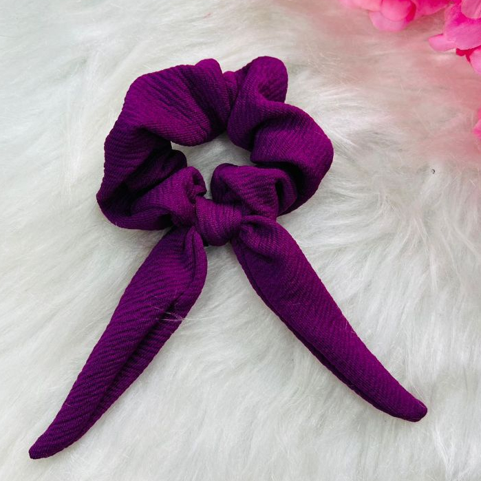 Scrunchie Laço - Amarrador de Cabelos - Xuxinha - Elástico, Fitas e Liga de Cabelos