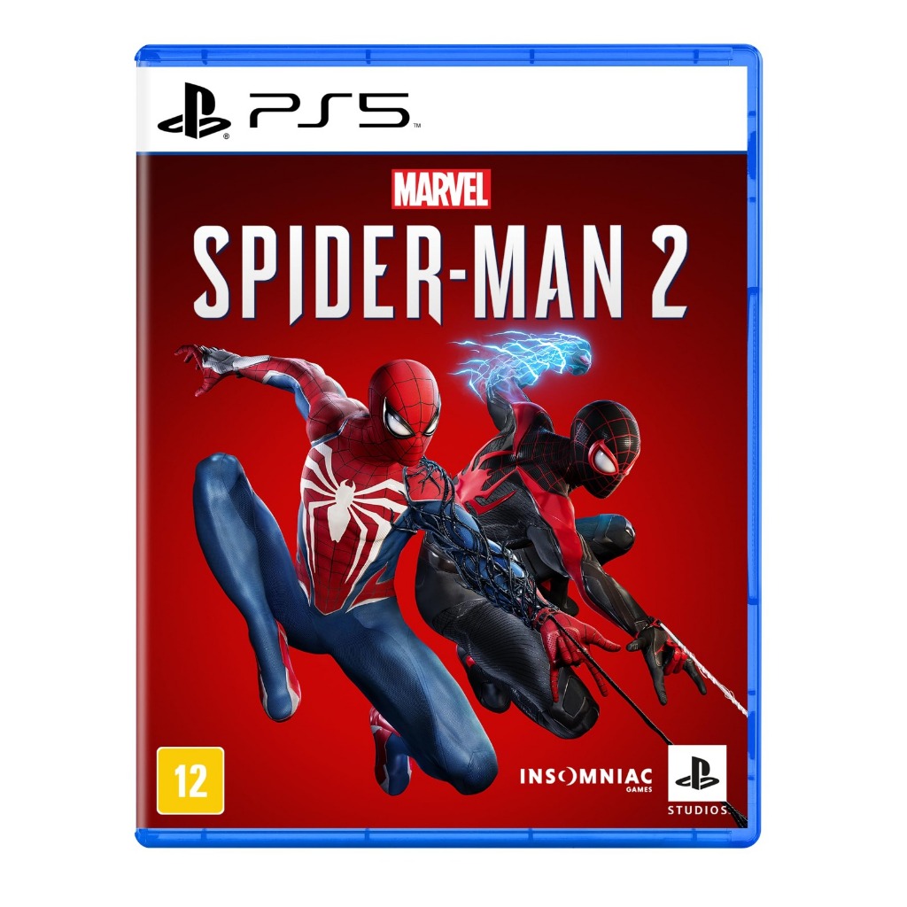 Marvel's Spider-Man 2 PS5 Mídia física Novo Lacrado