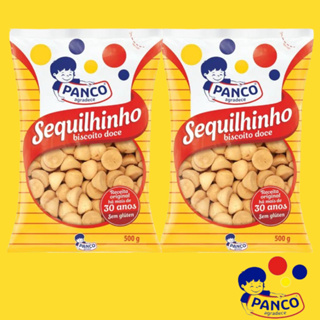 Kit com 2 Biscoito Sequilhinho PANCO - 500g em Oferta na Shopee