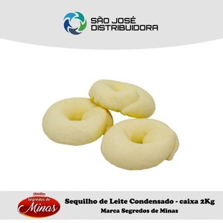 Bolacha Biscoito Sequilho Leite Condensado Caixa 2Kg Petit Four