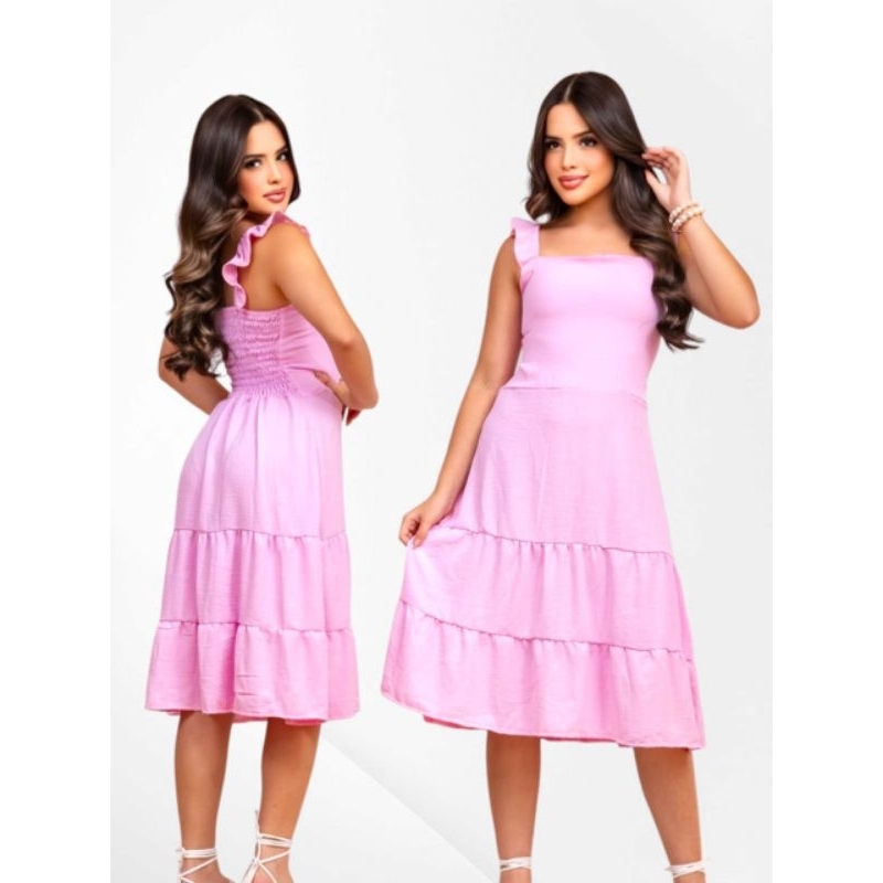 Vestido vermelho infantil 3marias Midi adolescente Juvenil Femenino roupa Menina Verão Roupas casual