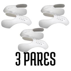 Kit 1/2/3 Pares de Anti Crease Sneaker Protetor P/ Toebox | Evita Dobras e Rachaduras | Toebox Ajustável e Resistente
