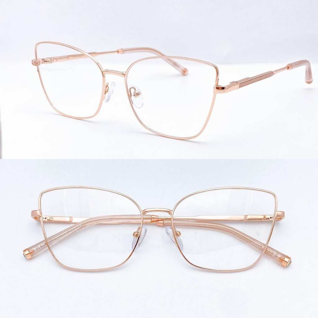 Óculos Armação Feminina Decoradinho Nas Pernas Bonita em Oferta na Shopee