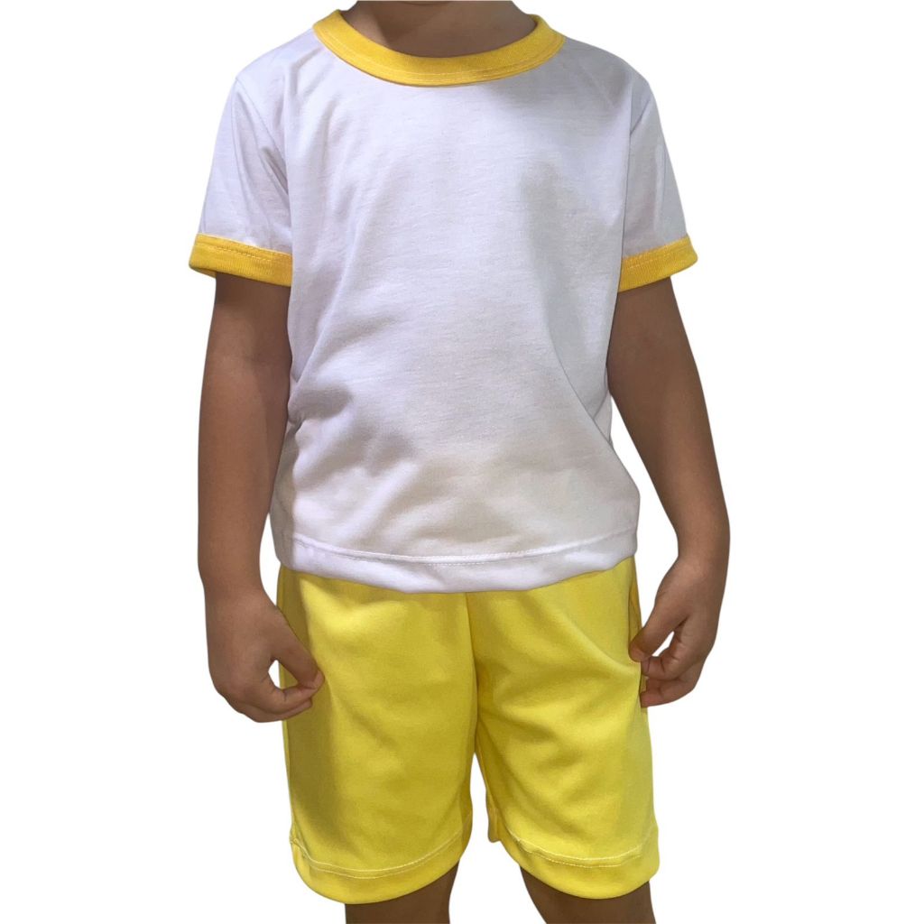 UNIFORME ESCOLAR INFANTIL CONJUNTO 100% POLIÉSTER em Oferta na Shopee