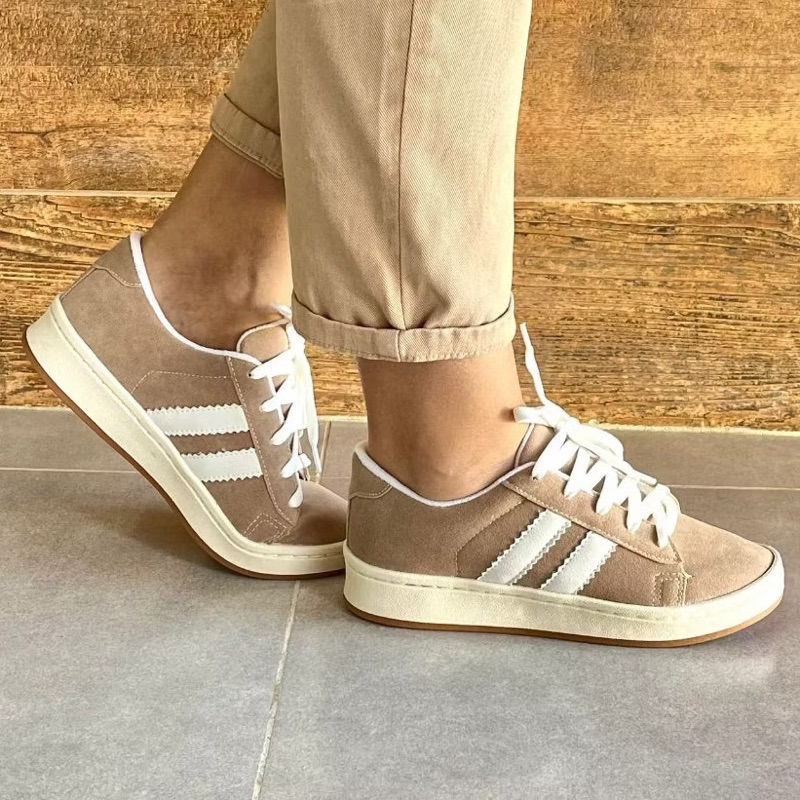 tênis de camurça feminino e masculino casual promoção