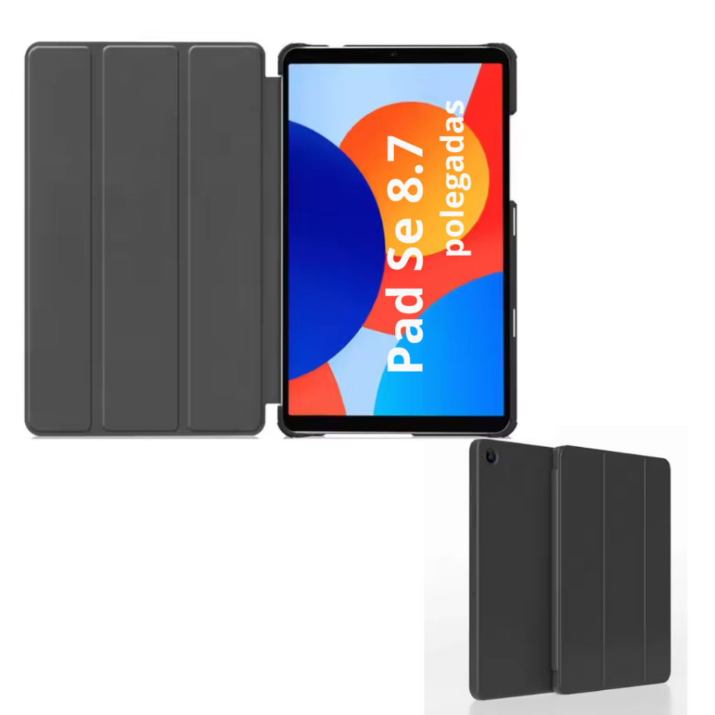 Capa Smart C/suporte Caneta P/ Xiaomi Redmi Pad 8.7 polegadas (pequeno)