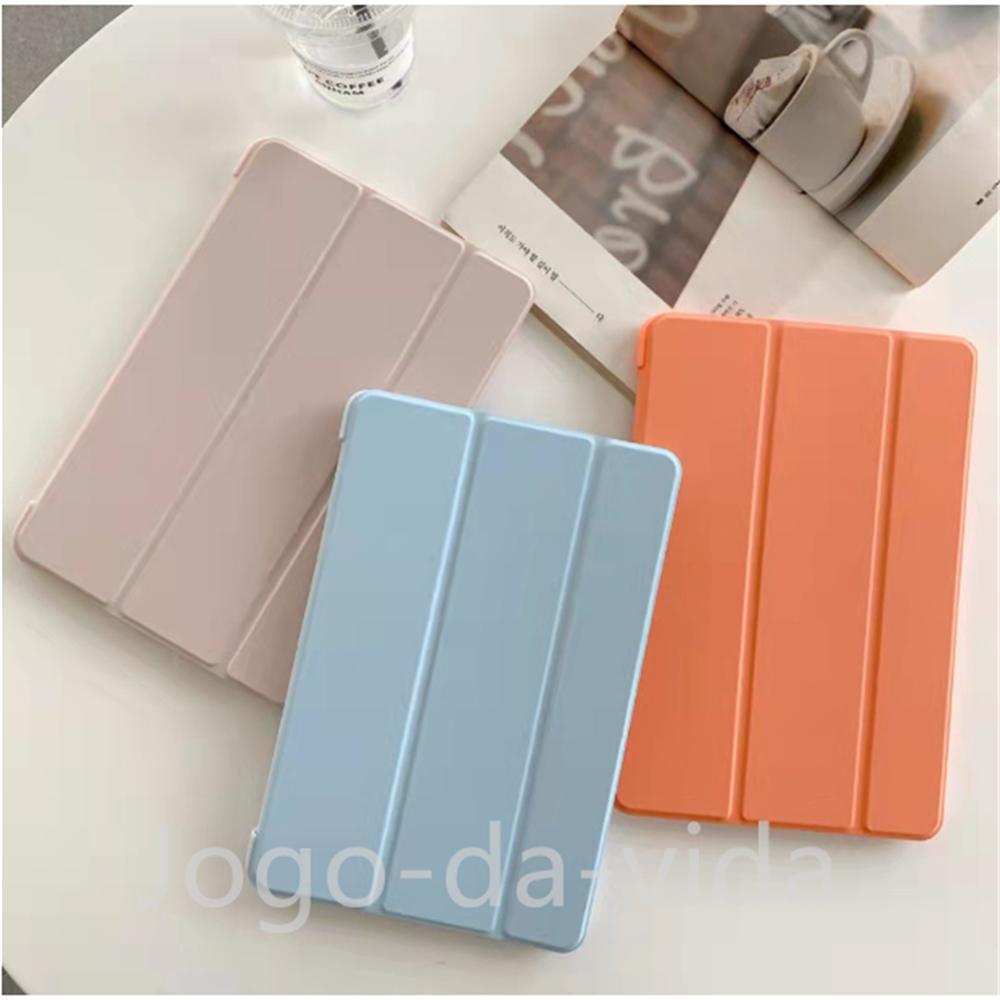 Capa magnetico inteligente com slot de canetas compativel iPad 5 / 6 Air 1/Air 2