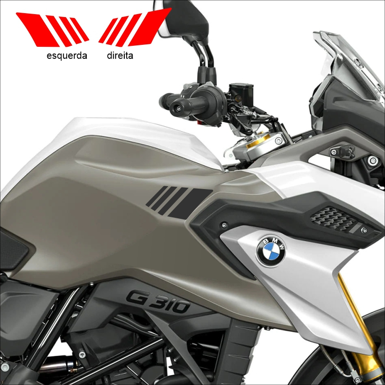 Adesivo Moto Lateral Carenagem Bmw G 310 GS 2018-2022 (Par)