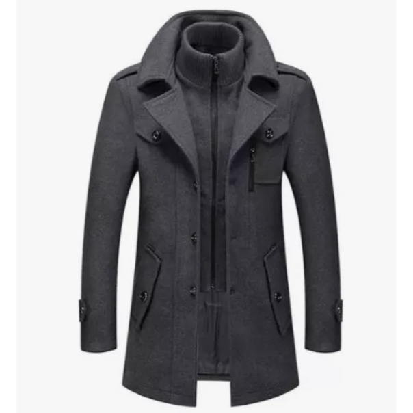 Casaco Sobretudo Parca Jaqueta Masculino Parka Importado 6