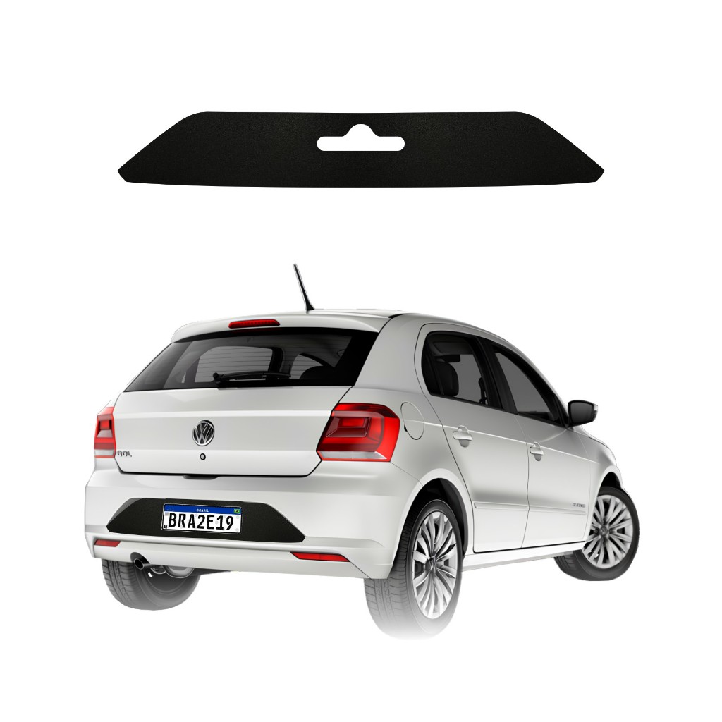 Acessórios Volkswagen Gol G7 G8 2016/2018 Adesivo Fundo  de Placa