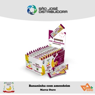 Bananinha Ouro com Amendoim Doce de Banana