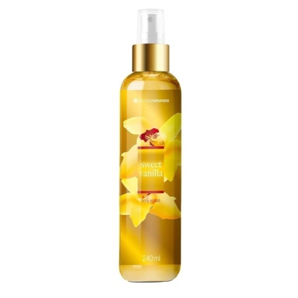 Cia da Natureza Deo Colônia Body Splash Sweet Vanilla 240ml em Oferta na Shopee