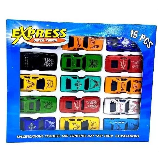 Kit Com 45 Carrinhos Coloridos Coleção Carros De Brinquedo Menino fast tipo hotwheels