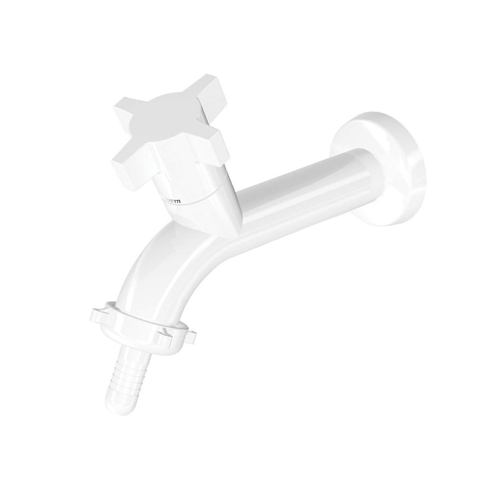 TORNEIRA PARA TANQUE E JARDIM  DE PAREDE COM BICO UNIAO MODELO FITT CROS LORENZETTI