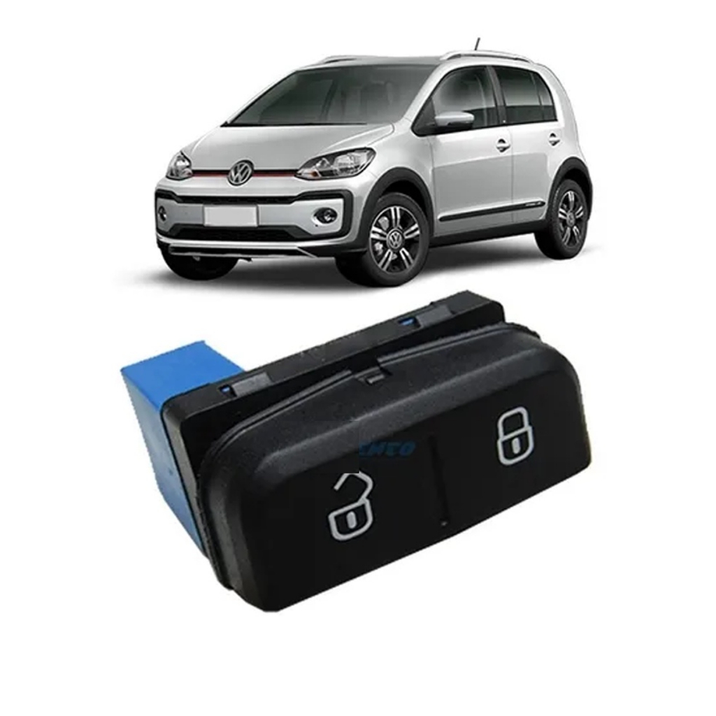 Botão Interruptor Trava E Destrava Das Portas Volkswagem Up Portas Volkswagem Up  / VW0706 em Oferta na Shopee
