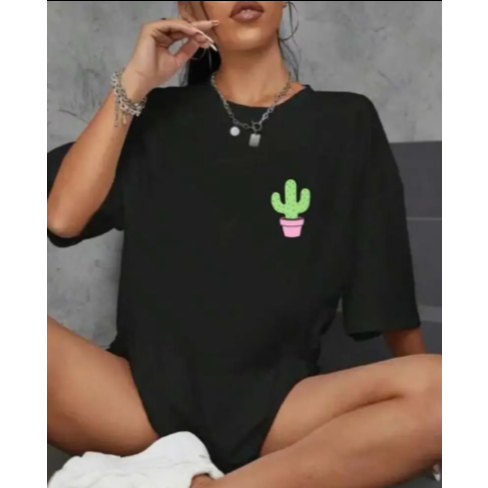 Camisa Camiseta Feminina Oversized T-shirt Kcto Lançamento Academia Treino Caminhada