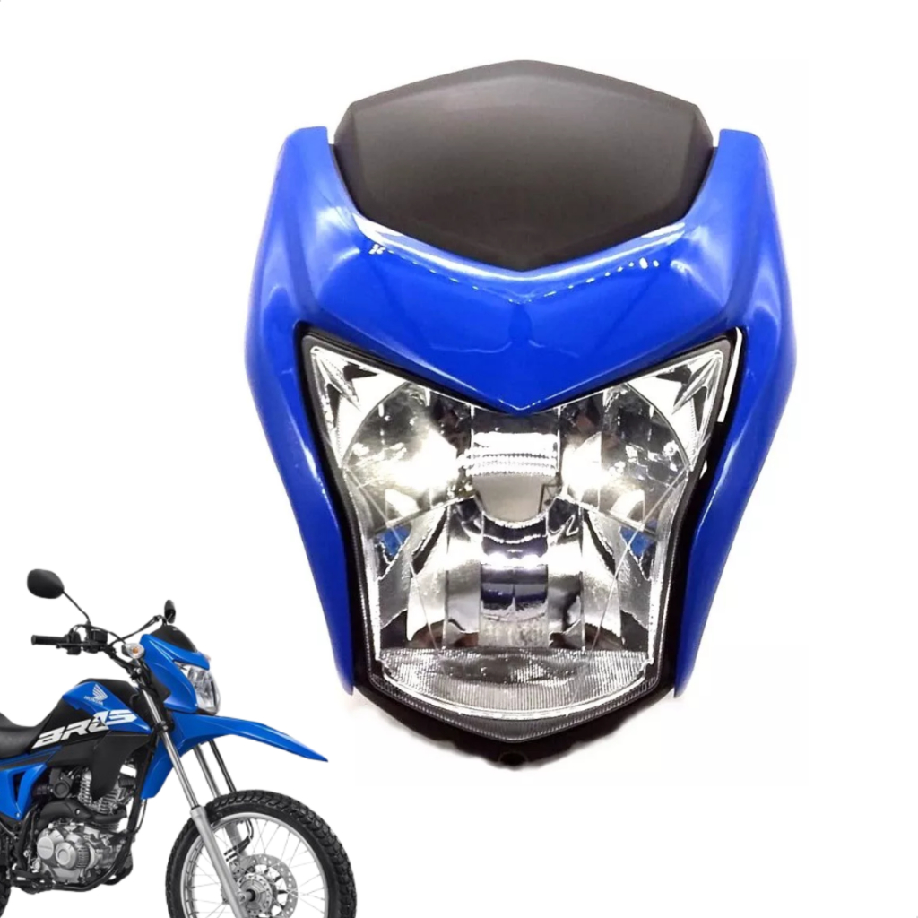 Frente Farol Para Honda Bros 160 Original Plasmoto 2016 em Oferta na Shopee