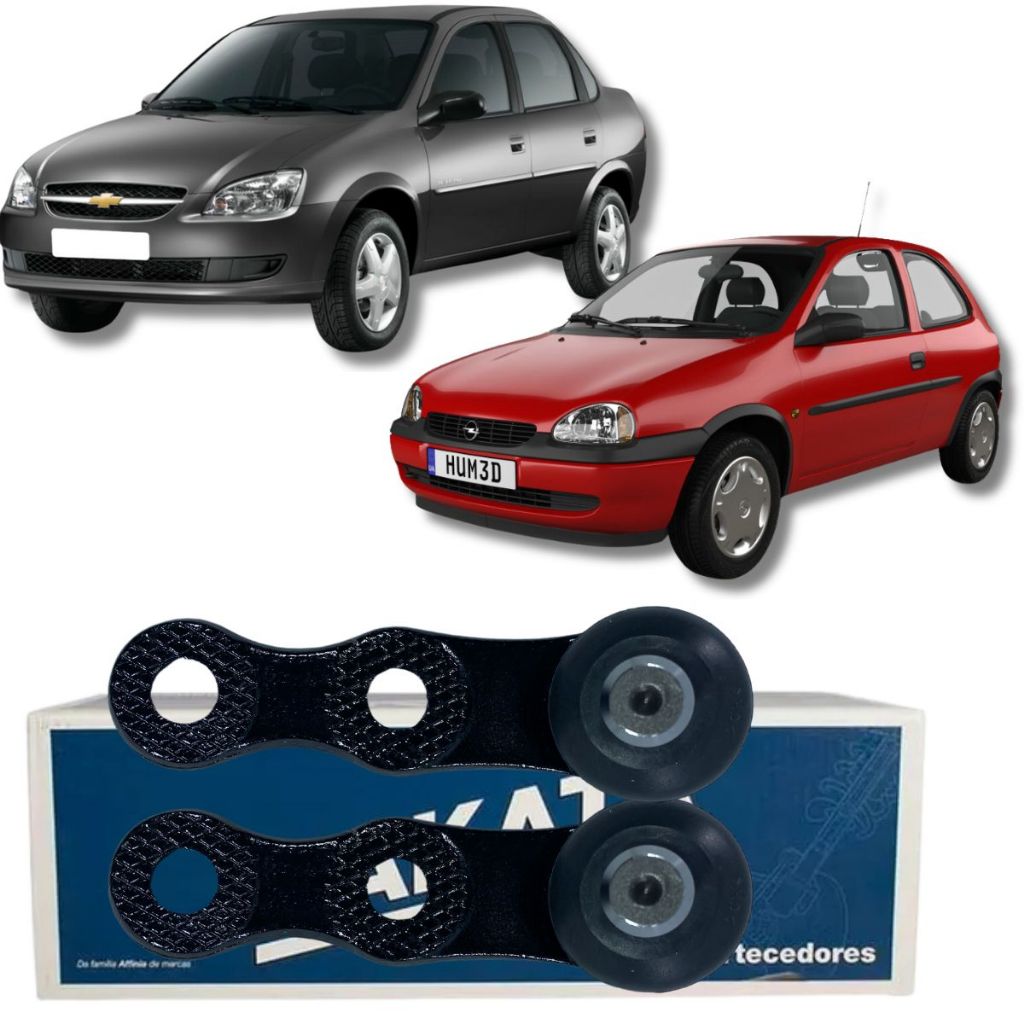 Par Pivô Bandeja Dianteira Nakata GM Corsa 1994 2011