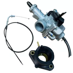 Kit Carburador Cg 150 Titan 2004 - 2008 + Coletor + Cabo Acelerador