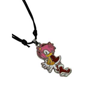 Colar Cordão Ajustável Amy Rose Do Filme Sonic Presente em Oferta na Shopee
