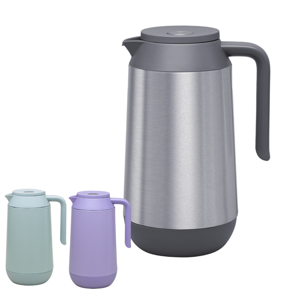 Bule Térmico Exata Tramontina  Ampola de Vidro Garrafa 1L Café Chá em Oferta na Shopee