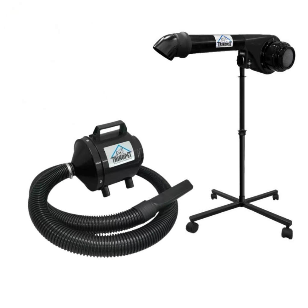 Kit Secador e Soprador Pet Shop Profissional Trino Pet