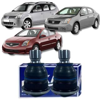 Par Pivô Suspensão Dianteiro Livina Sentra Tiida 2007 2022 em Oferta na Shopee