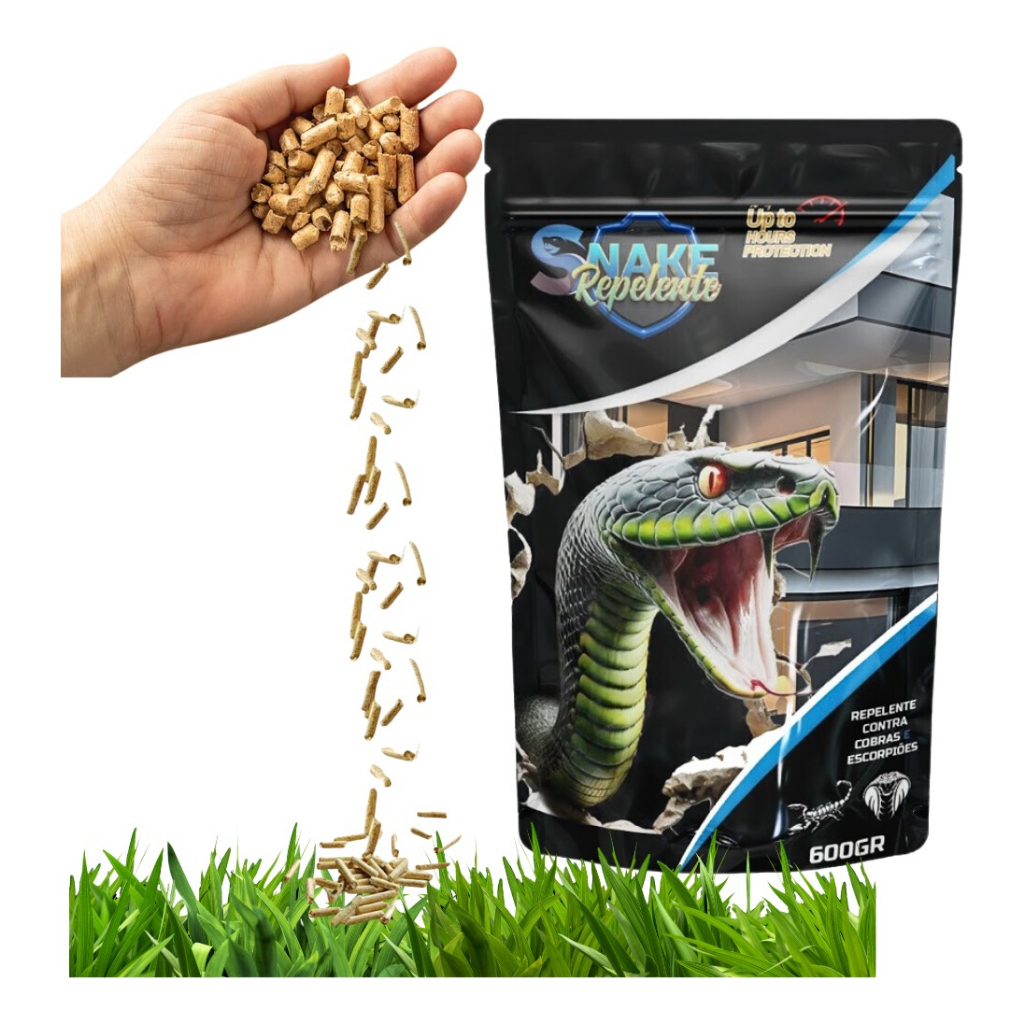 Repelente De Cobras Peçonhentas E Escorpião Organico Para Casa Jardim Fazenda Lavoura em Oferta na Shopee