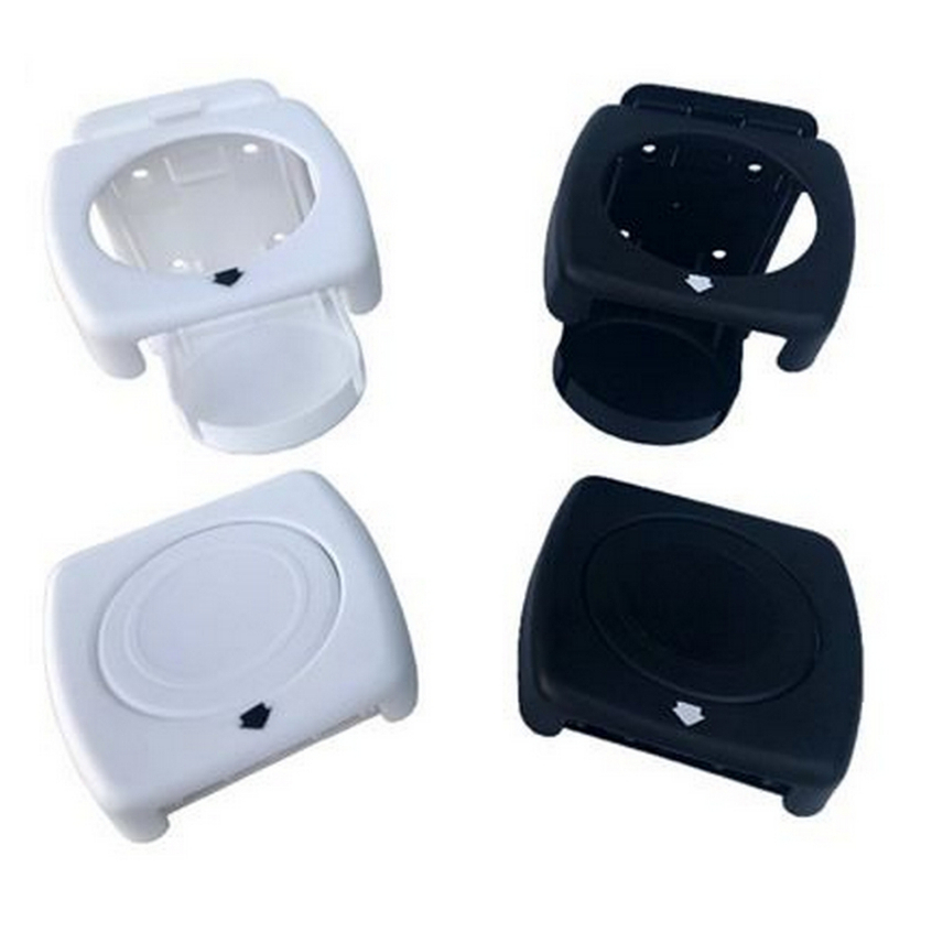 Porta copos dobravel retratil branco ou preto barco lancha veleiro motor home trailer jeep carro caminhonete universal