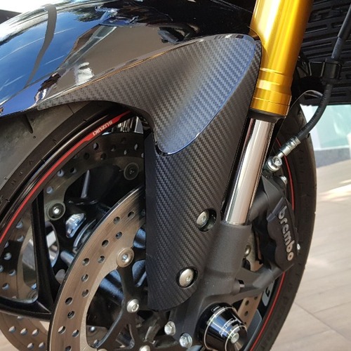 Adesivo Protetor Paralama Lateral Carbono Moto Suzuki Gsx S 1000