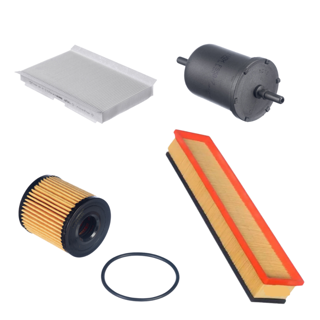 Kit Filtros Peugeot 307 1.6 16v 2006 EM DIANTE /207 1.6 16v Flex 2008 -> / C4 1.6 16V 2014 EM DIANTE