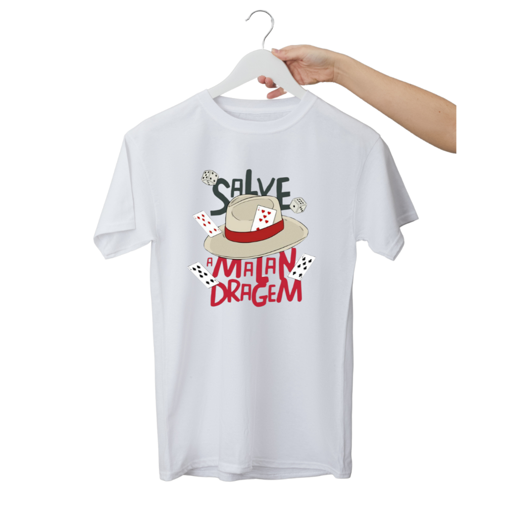 Camiseta Estampada Masculina Zé Pilintra Orixá Malandragem Rua Axé Umbanda Orixá 100% Algodão