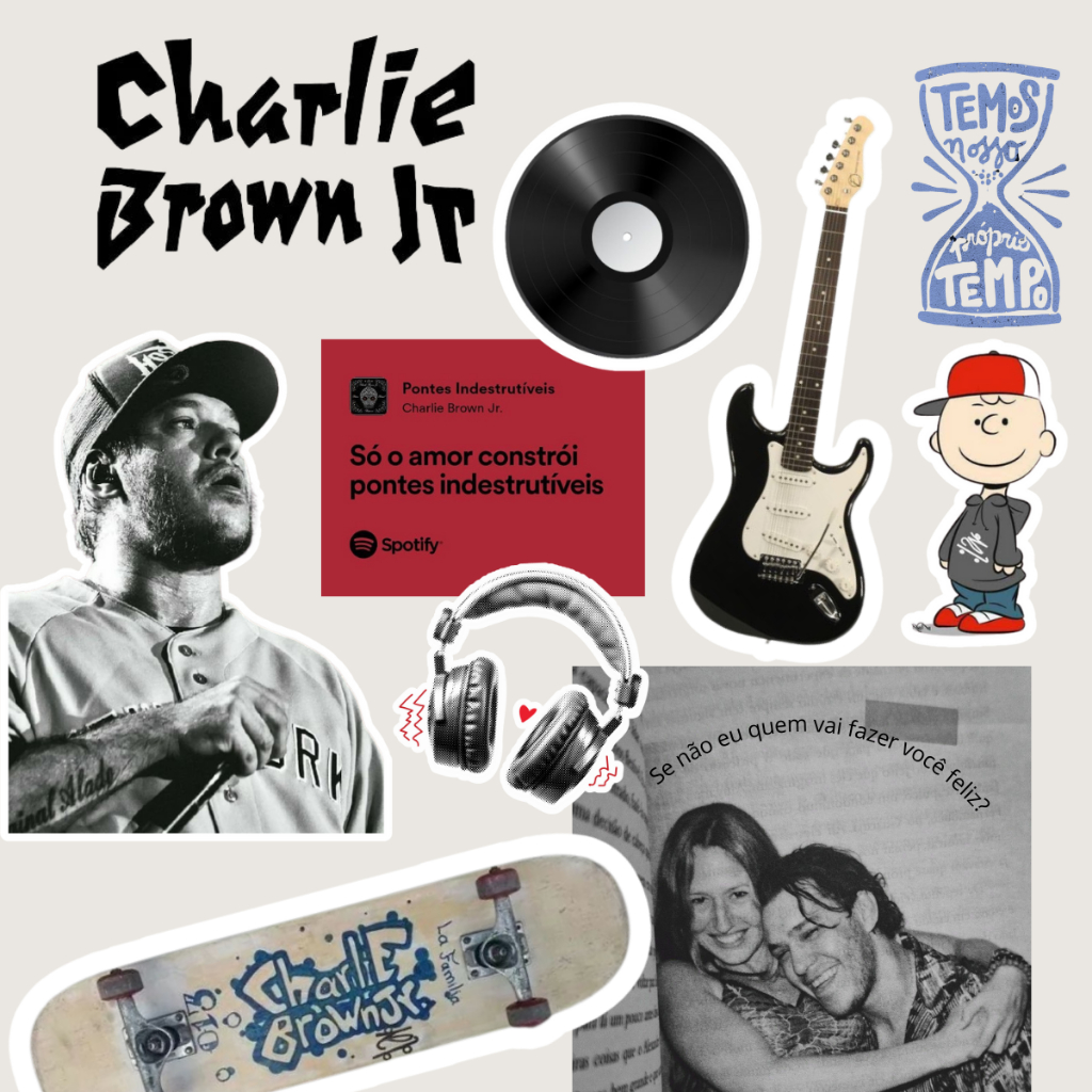 19 Adesivos Stickers À prova d'água do Charlie Brown Jr CBJr Para Decoração e Personalização Colagem Journal Diário em Oferta na Shopee