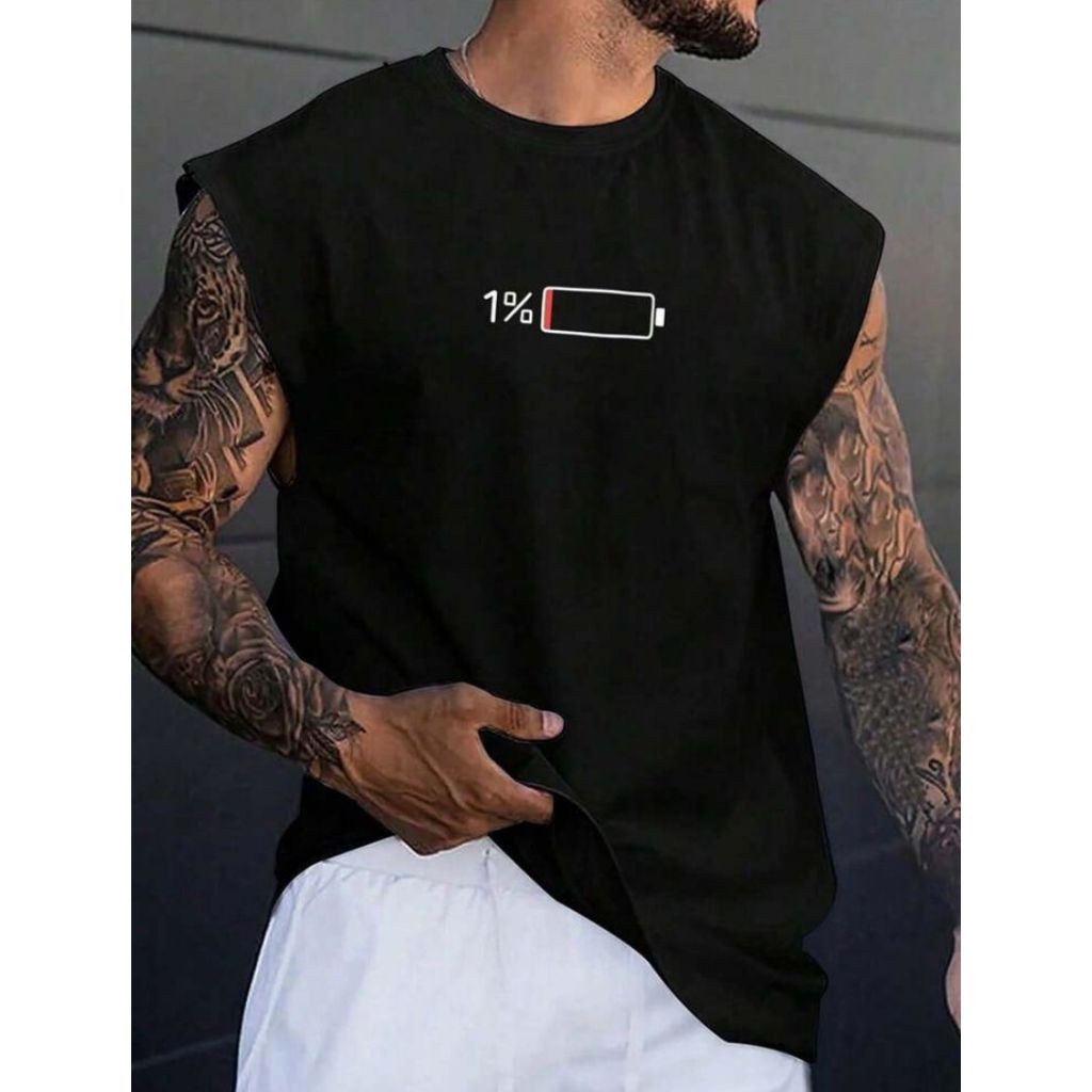 Camiseta Regata Masculina Oversized Bateria Regatão Larga Casual 100% Algodão Premium
