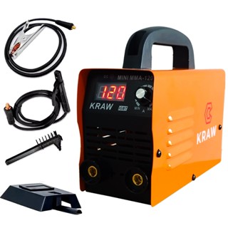 Maquina De Solda Inversora Portátil Mini Mma 220v - Usk Painel Digital KRAW 120A em Oferta na Shopee
