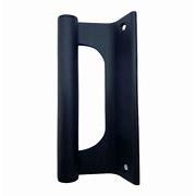 Puxador de Alumínio Tipo Búzio Porta Abrir Portão Correr PRETO 14.5cm