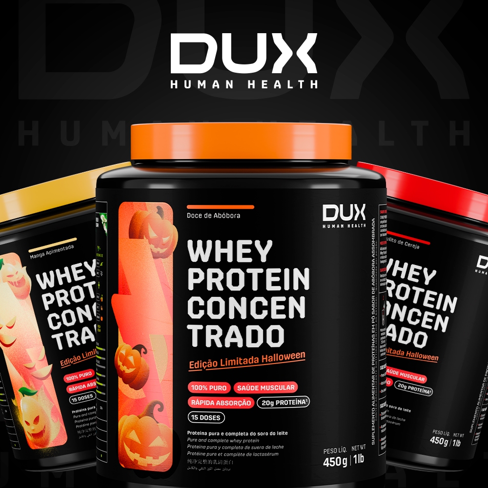 Whey Protein Concentrado Dux Todos os Sabores em Oferta na Shopee