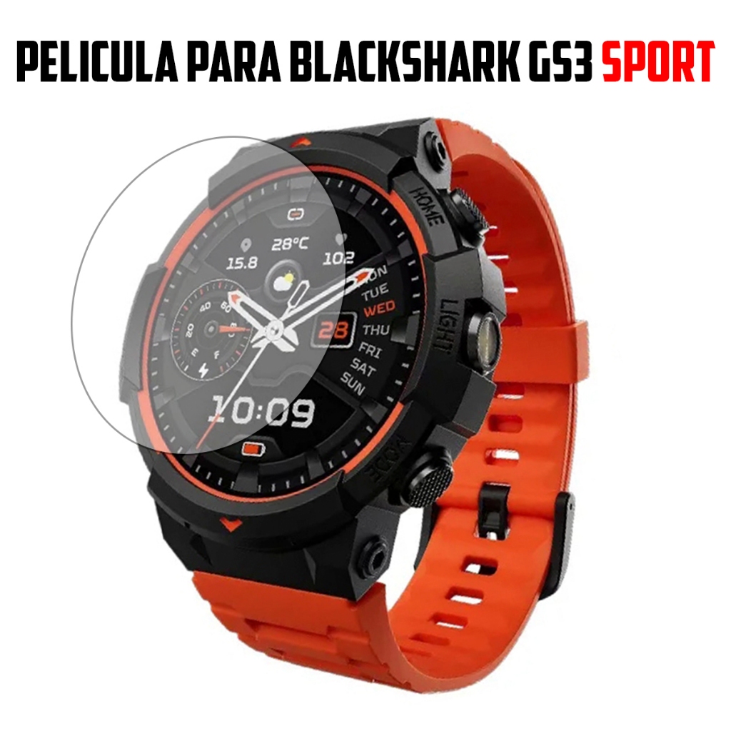 Película para Smartwatch Blackshark GS3 SPORT de vidro temperado Proteção de Tela