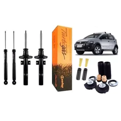 4 Amortecedor Crossfox Original Cofap + Kits Tudo Novo