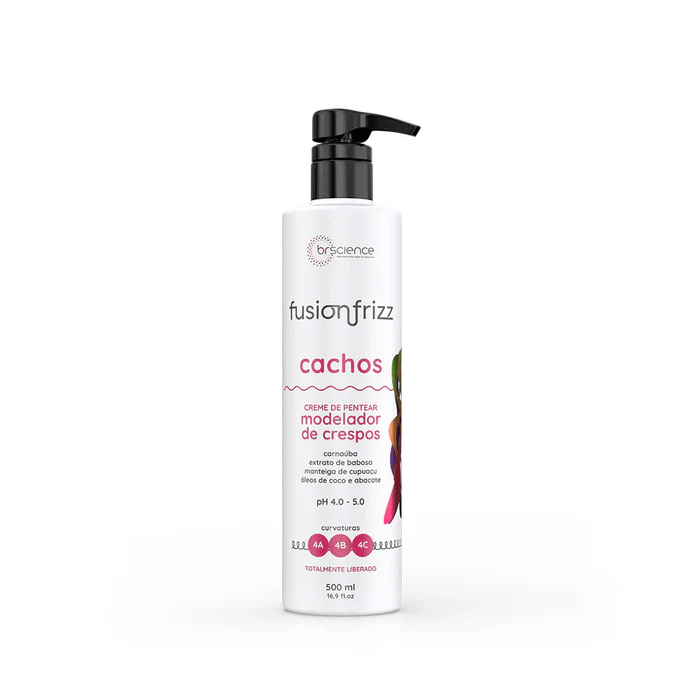 Brscience Cachos Creme De Pentear Modelador De Crespos 500ml