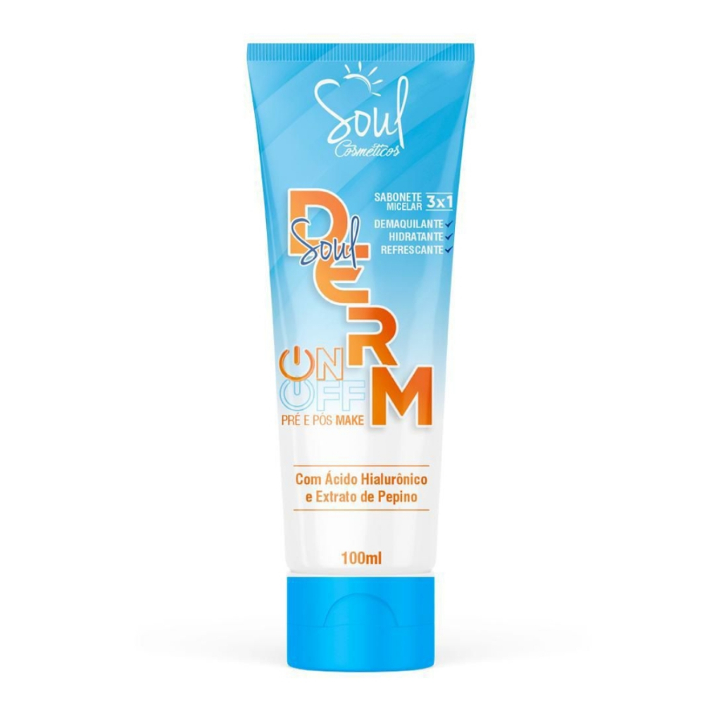 Sabonete Micelar 3 em 1: Hidratante, Refrescante e Demaquilante
