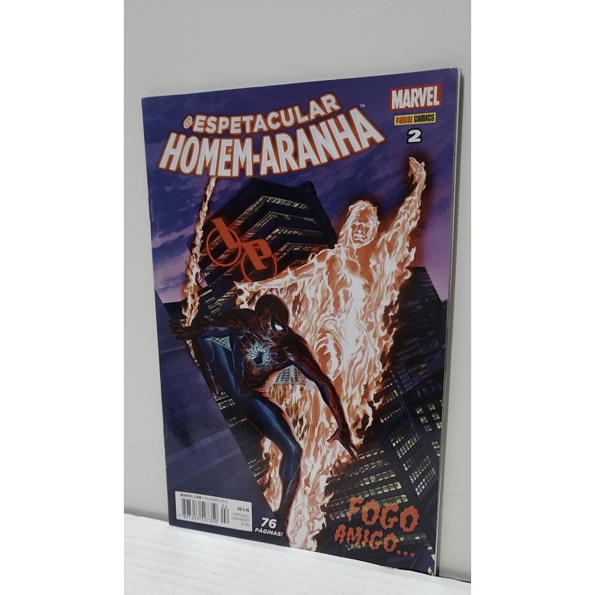 Hq O Espetacular Homem-Aranha Nº 2 Fogo Amigo - Produto Panini em português!