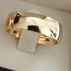 Aliança Moeda Antiga..(unidade)..original 8mm Abaulada Casamento E Noivado em Oferta na Shopee