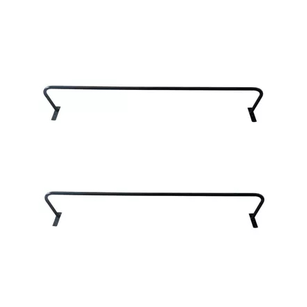 KIT COM 2 UNIDADES - ARARA PARA PAREDE 80 CM, COM PARAFUSO