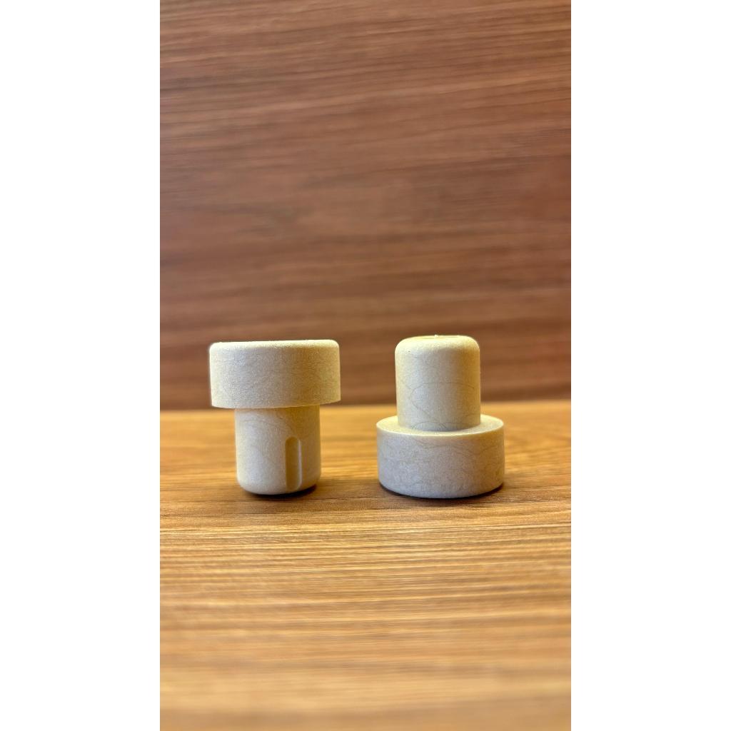 50 UN ROLHA SINTÉTICA TIPO T 19 MM em Oferta na Shopee