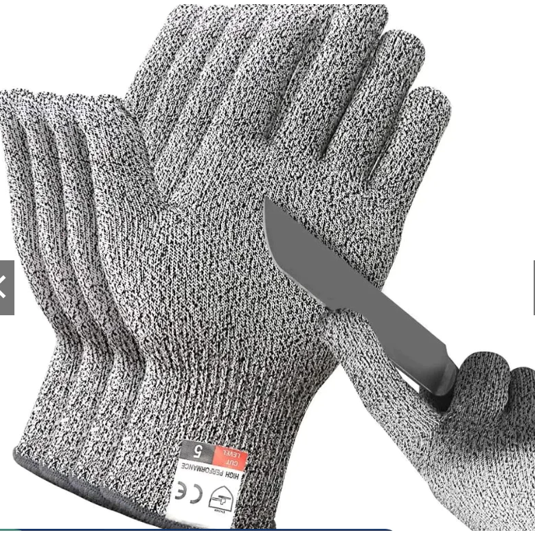 Luvas Resistentes a Cortes por R$ 13,99 🧤